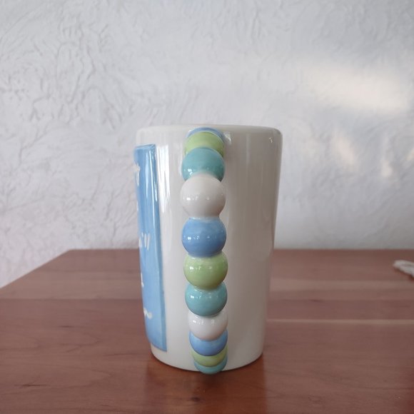 Cute Saying! Tall, Sandra Magsamen Mug in Pastel Colors - Picture 2 of 6